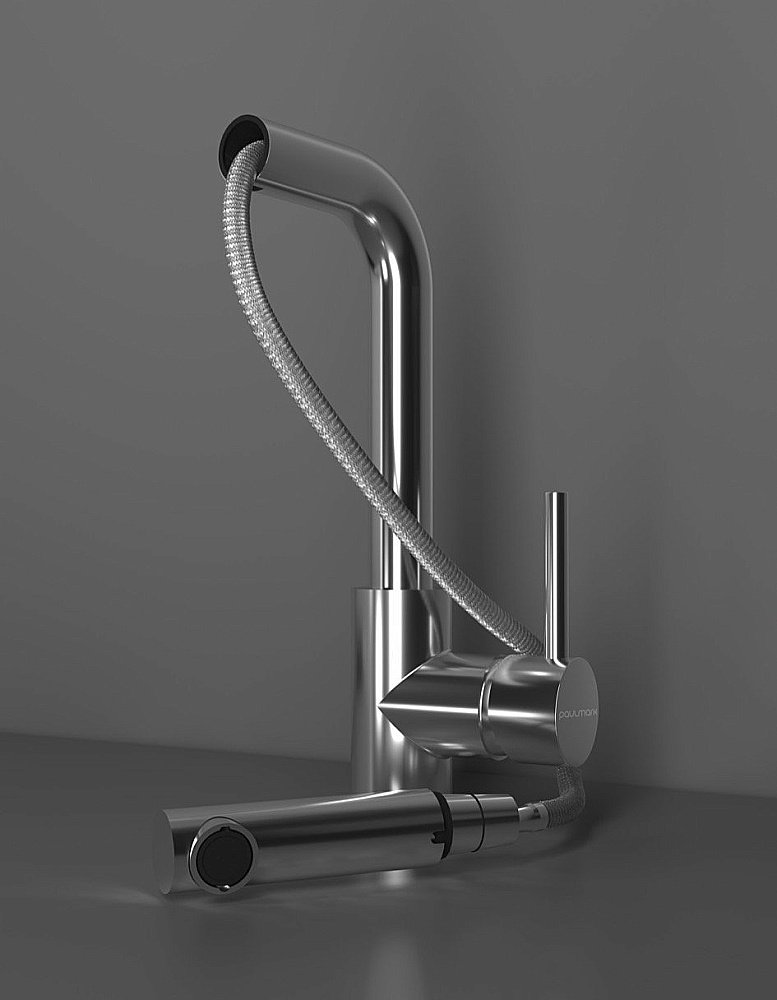 Смеситель для кухни Paulmark Kassel Ka214311-AN антрацит купить в интернет-магазине сантехники Sanbest