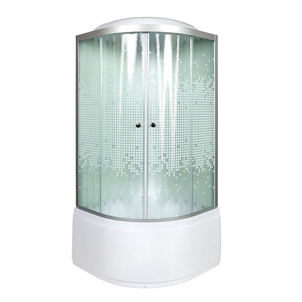 Душевая кабина DTO L 990 90х90 с гидромассажем купить в интернет-магазине Sanbest