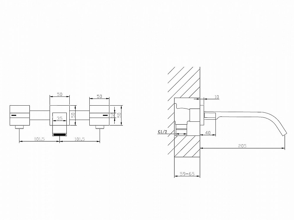 Смеситель для раковины Abber Wasserfall AF8612G золото матовое купить в интернет-магазине сантехники Sanbest