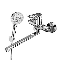 Смеситель для ванны Elghansa Brunn 5381506 хром купить в интернет-магазине сантехники Sanbest