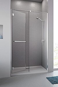 Душевая дверь Radaway Carena DWJ 120 стекло прозрачное/профиль хром купить в интернет-магазине Sanbest