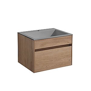 Тумба с раковиной Vincea Chiara 60 N.Oak для ванной в интернет-магазине Sanbest