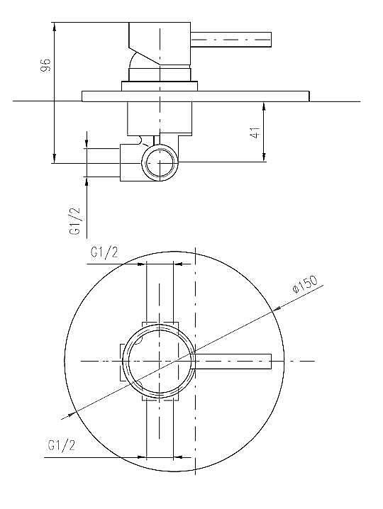 Смеситель для душа Rav-Slezak SEINA SE983L купить в интернет-магазине сантехники Sanbest