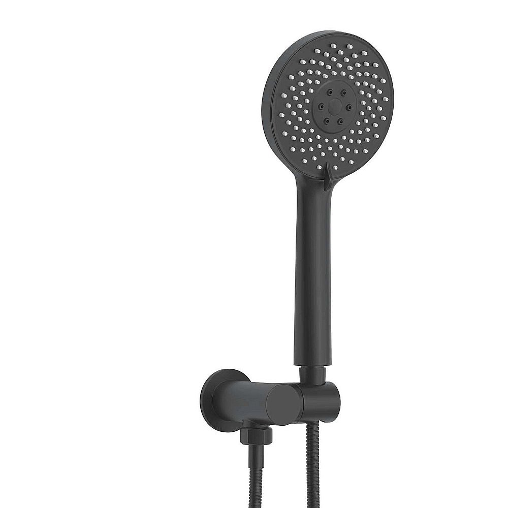 Душевая система Berges VENTAS 73008 черная матовая купить в интернет-магазине сантехники Sanbest