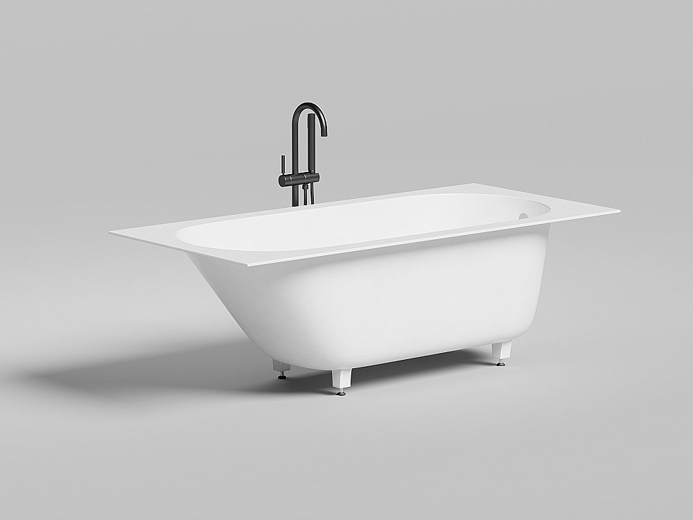 Ванна Salini Ornella S-Sense 170х80 102314G белая купить в интернет-магазине Sanbest