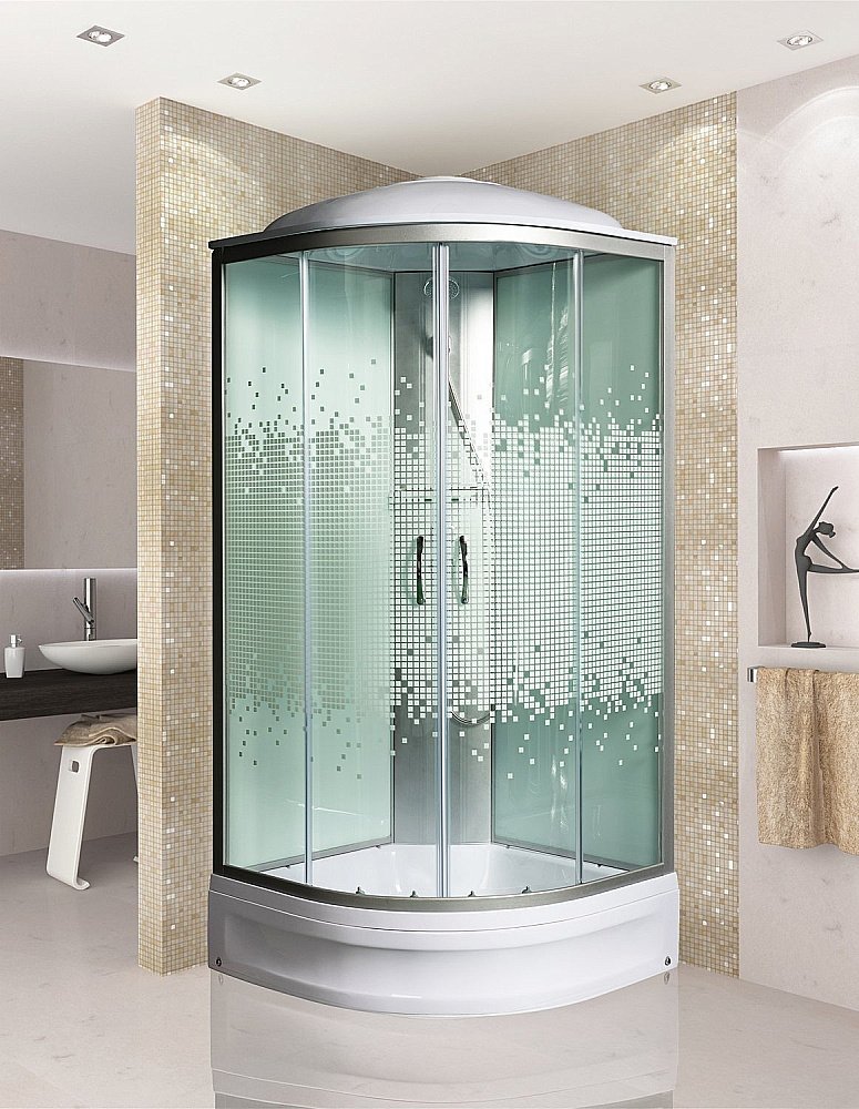 Душевая кабина Мономах С МЗ 24 80x80 купить в интернет-магазине Sanbest