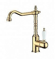 Смеситель для кухни Boheme Tradizionale Oro 102 купить в интернет-магазине сантехники Sanbest