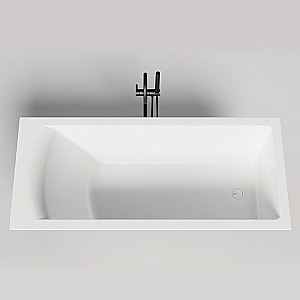 Ванна Salini Cascata Kit S-Sense 170x75 104313M белая матовая купить в интернет-магазине Sanbest