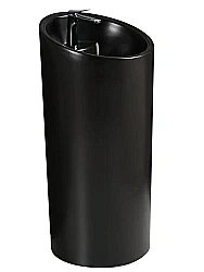 Раковина напольная WeltWasser Leerbach 10000013341 черная матовая купить в интернет-магазине Sanbest