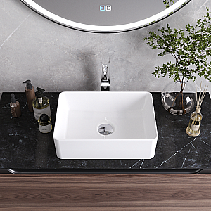 Раковина Cezares 41 CZR-6596 белая купить в интернет-магазине Sanbest