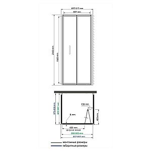Душевой уголок WasserKRAFT Weser 78F 78F43 90х90 профиль серебристый/стекло прозрачное купить в интернет-магазине Sanbest