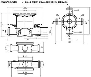 Душевой трап Pestan Confluo Standard 13000142 золото купить в интернет-магазине Sanbest