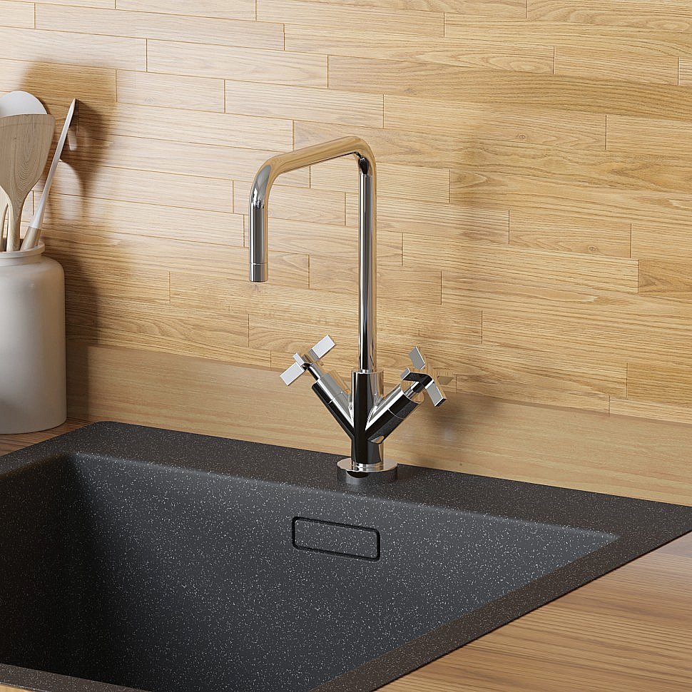 Смеситель для кухни PAINI Lemon 83CR572KM хром купить в интернет-магазине сантехники Sanbest