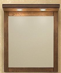 Зеркало Опадирис Мираж 66 светлый орех в ванную от интернет-магазине сантехники Sanbest