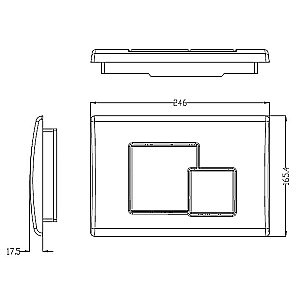 Унитаз подвесной WeltWasser MARBERG 507 + BAARBACH 004 GL-WT + MAR 507 SE белый глянцевый, безободковый, с крышкой микролифт, с инсталляцией и кнопкой хром купить в интернет-магазине Sanbest