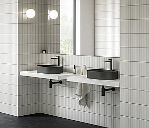 Раковина Ravak Slim O XJX0D155000 черный матовый купить в интернет-магазине Sanbest