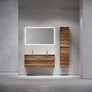 Тумба с раковиной Sancos Urban 120 UR120-2ECH дуб чарльстон для ванной в интернет-магазине Sanbest