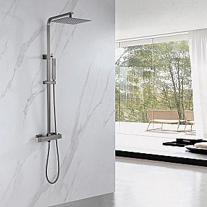 Душевая система ABBER Daheim AF8260NGL никель купить в интернет-магазине сантехники Sanbest