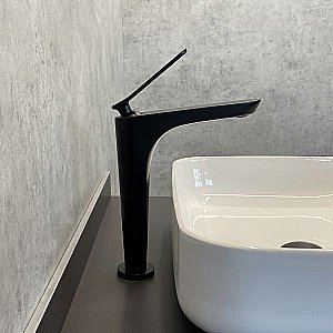 Смеситель для раковины Comforty FC088B-CMT черный матовый купить в интернет-магазине сантехники Sanbest