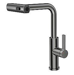 Смеситель для кухни Rush Tinos TI3732-18Grey графит купить в интернет-магазине сантехники Sanbest