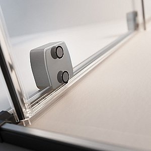 Шторка для ванны Radaway Furo Brushed GunMetal PND II 150 стекло прозрачное/профиль брашированный оружейная сталь купить в интернет-магазине Sanbest