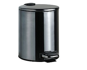 Ведро для мусора Bemeta Hematit 159315013 антрацит купить в интернет-магазине сантехники Sanbest
