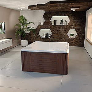 Минибассейн Радомир Цезарь Silver 188х174 белый купить в интернет-магазине Sanbest