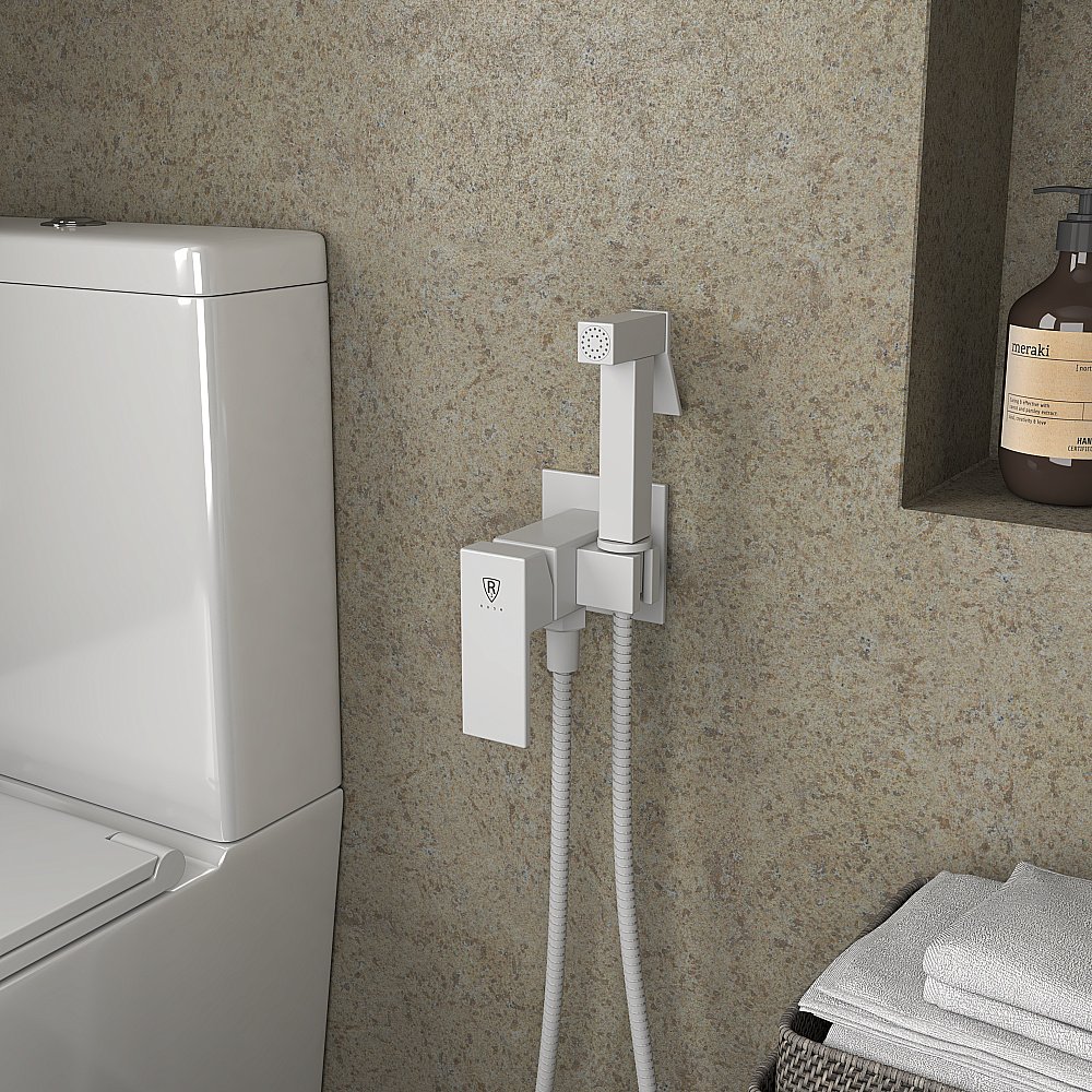 Гигиенический душ Rush Thira TR3635-99White белый матовый купить в интернет-магазине сантехники Sanbest