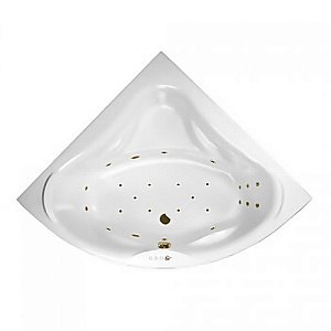 Ванна акриловая EXCELLENT Konsul ULTRA WAEX.KON15.ULTRA.BR 150x150 белая с гидромассажем купить в интернет-магазине Sanbest