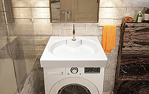 Раковина Azario Lindi 60 CS00078504 белая купить в интернет-магазине Sanbest