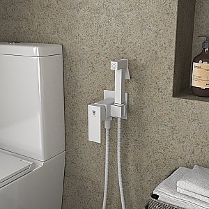 Гигиенический душ Rush Thira TR3635-99White белый матовый купить в интернет-магазине сантехники Sanbest