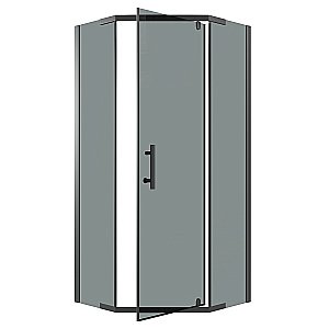 Душевой уголок Niagara Eco NG-1009-14DT 90х90 профиль черный/стекло тонированное купить в интернет-магазине Sanbest