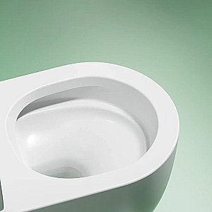 Унитаз подвесной Ceramica Nova Modena CN6063MW безободковый, с крышкой микролифт, белый матовый купить в интернет-магазине Sanbest