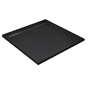Душевой поддон Weltwasser WW TRS STONE BL 80x80 10000004378 черный купить в интернет-магазине Sanbest