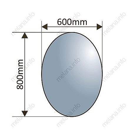 Зеркало интерьерное Melana MLN-M002 60x80 в ванную от интернет-магазине сантехники Sanbest