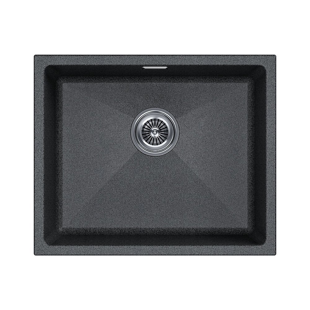Кухонная мойка Paulmark LUMI 55UNI LU55-DG графит купить в интернет-магазине сантехники Sanbest