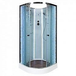 Душевая кабина DTO ЕМ1510 N LED 100х100 купить в интернет-магазине Sanbest