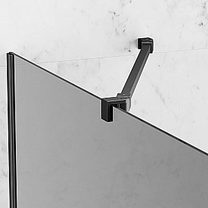 Душевое ограждение Berges SKY BLACK 100 тонированное стекло купить в интернет-магазине Sanbest