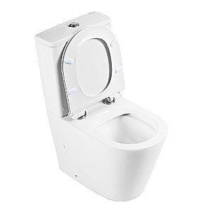 Унитаз-компакт BelBagno BelBagno FLAY-R безободковый, с бачком купить в интернет-магазине Sanbest