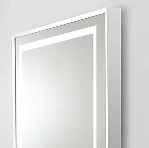 Зеркало BelBagno Kraft SPC-KRAFT-500-800-LED-TCH-WARM сатин в ванную от интернет-магазине сантехники Sanbest