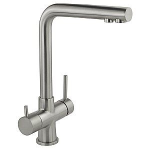 Смеситель для кухни Veragio Milano 30635 нержавеющая сталь купить в интернет-магазине сантехники Sanbest