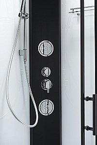 Душевая кабина с гидромассажем Taliente TA-128CB 120х80 стекло прозрачное купить в интернет-магазине Sanbest