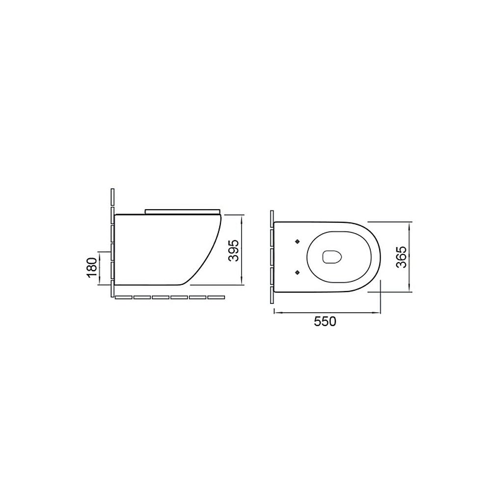 Унитаз подвесной Vincea Globo VT1-14 безободковый, с крышкой микролифт, белый купить в интернет-магазине Sanbest