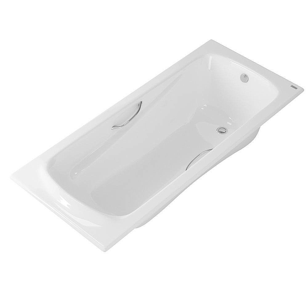 Ванна чугунная OWL 1975 Strand OWLIB191111 180x80 белая купить в интернет-магазине Sanbest
