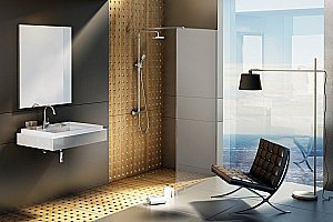 Душевое ограждение Ravak WALK-IN WALL ST 60/W SET-800 Wall стекло прозрачное/профиль хром купить в интернет-магазине Sanbest