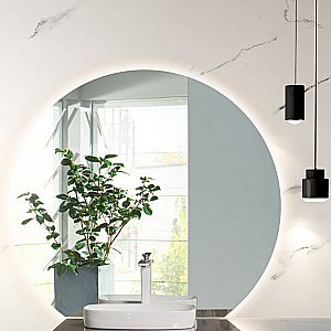 Зеркало LED Black & White Universe U915.1000MR 110 в ванную от интернет-магазине сантехники Sanbest