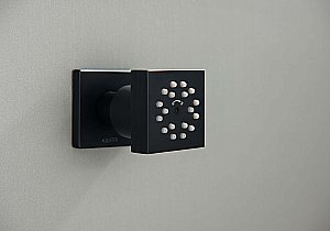 Форсунка для душа Aquatek AQ2098MB 50х50 черная матовая купить в интернет-магазине сантехники Sanbest