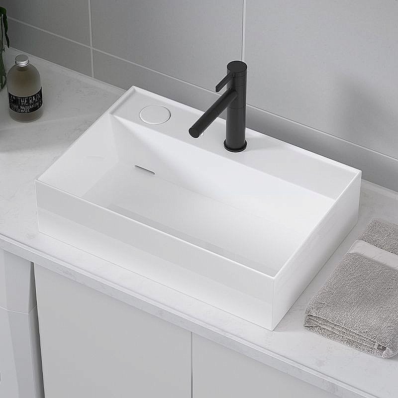 Раковина CeramaLux 6252 белая купить в интернет-магазине Sanbest