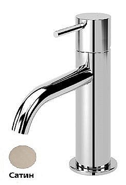 Смеситель для раковины Cezares LEAF-LSM2-L-ST Сатин купить в интернет-магазине сантехники Sanbest