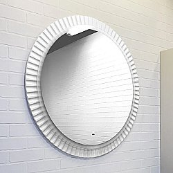 Зеркало Comforty Мадрид 70 00-00014143 белое в ванную от интернет-магазине сантехники Sanbest